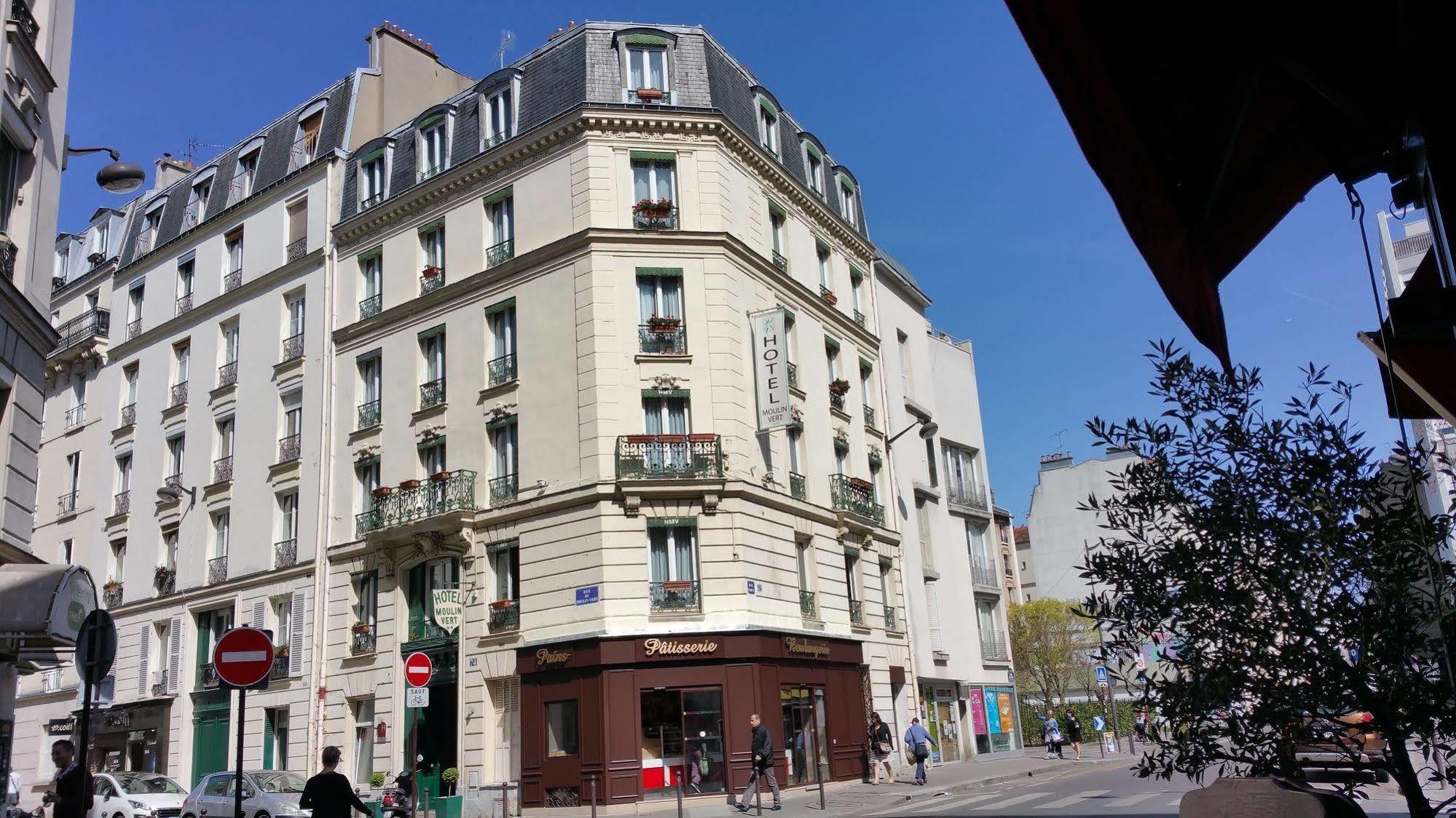 Hotel Moulin Vert París Exterior foto