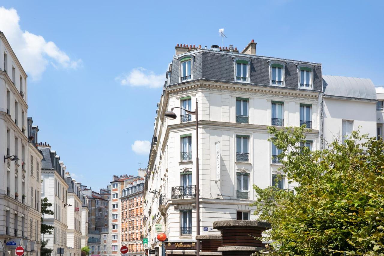 Hotel Moulin Vert París Exterior foto