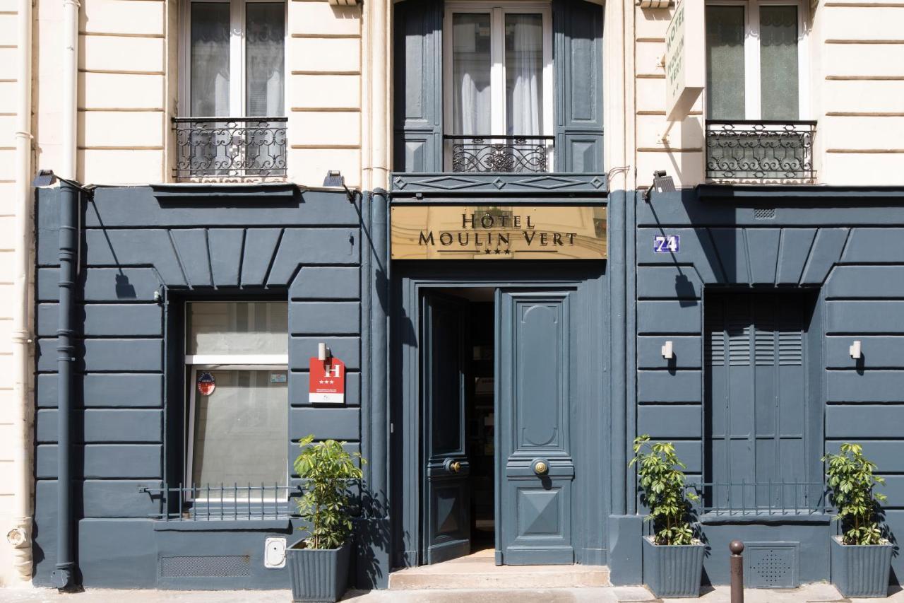 Hotel Moulin Vert París Exterior foto